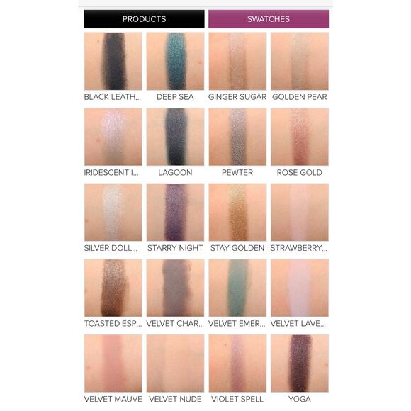 Bareminerals Eye Shadow Retired New Set Of 20 Degrees Of Dazzling 2013 HTF Rare - Picture 2 of 7